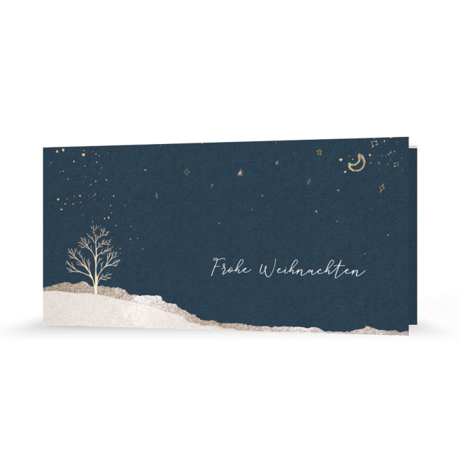 Weihanchtskarte | Stille Nacht