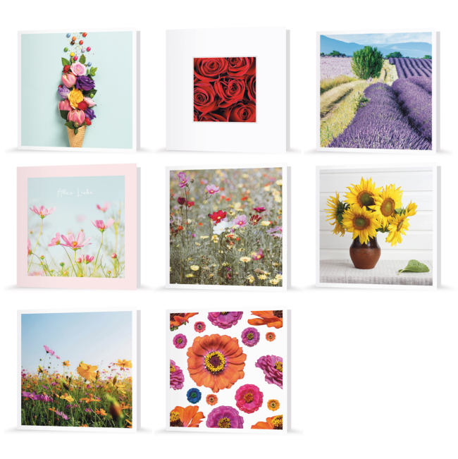 Kartenset | Blumen
