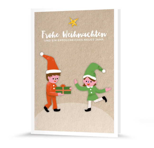 Weihnachtskarte | Wichtelpost