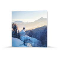 Weihnachtskarte | Sonnenaufgang