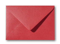 Kuvert Metallic Rosso 12x18cm