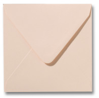 Kuvert Aprikose 14x14cm