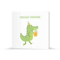 Geburtstagseinladung | Tierische Einladung