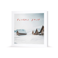 Weihnachtskarte | Schneehütten