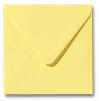 Kuvert Roma Kanariengelb 14x14cm