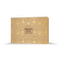 Weihnachtskarte | Goldstück