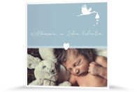 Willkommen im Leben (blau)