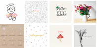 Frühjahrskarten-Set 2025