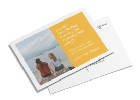 Postkarte | Freundschaft