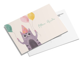 Postkarte | Party Tiger