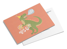 Postkarte | T-Rex