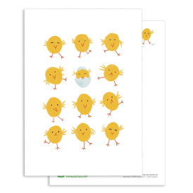 Postkarte | Ostern 2026 - Kücken