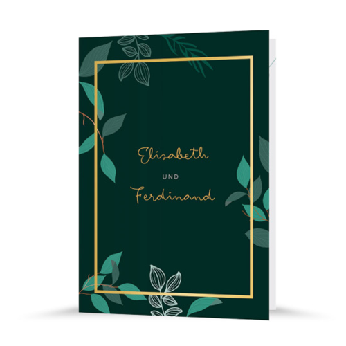 Hochzeitseinladung | Shades of green