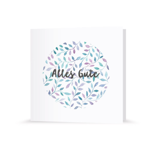 Grußkarte | Alles Gute