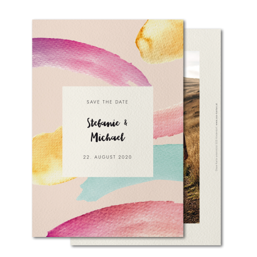 Save the Date | Pinselstriche