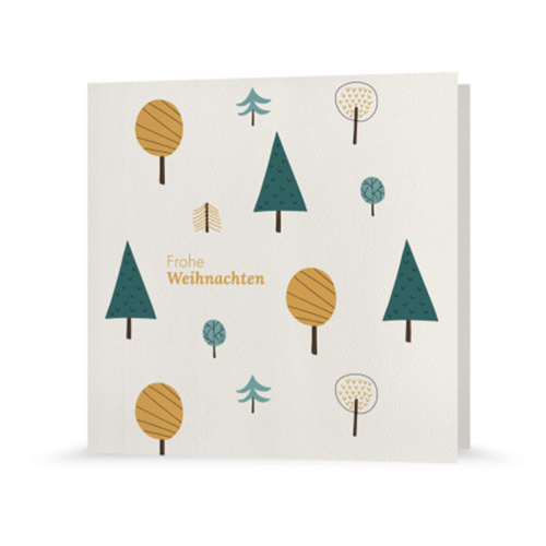 Weihnachtskarte | Froher Weihnachtszauber