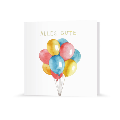 Grußkarte | Alles Gute
