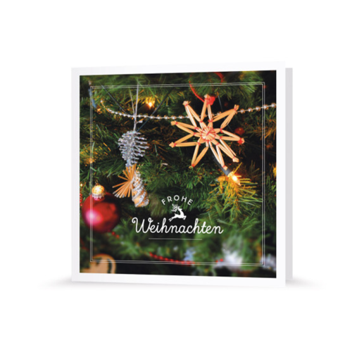 Weihnachtskarte | Ein Baum voller Wünsche