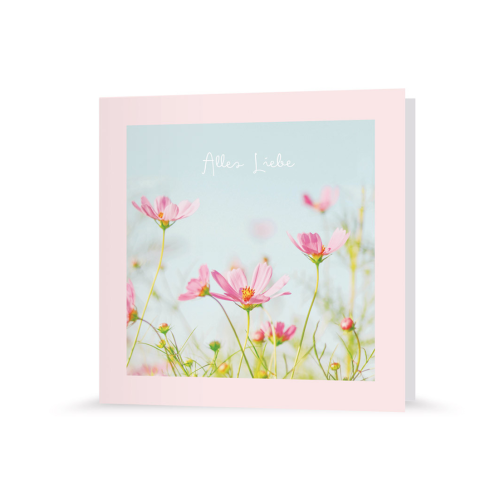 Grußkarte | Alles Liebe