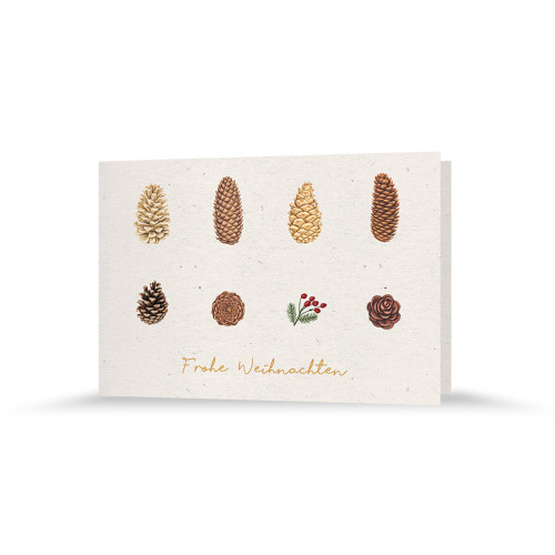 Weihnachtskarte | Naturstudie