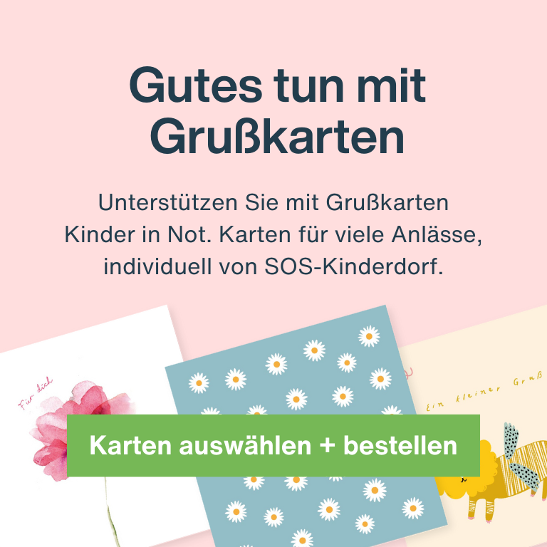 Karten von SOS-Kinderdorf